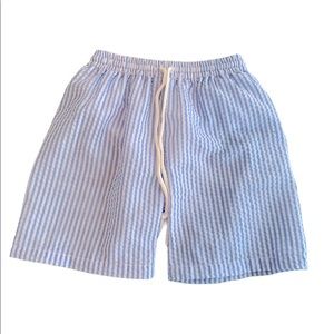 NWT Cecil & Lou Seersucker Swim Trunks